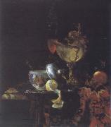 Willem Kalf Style life with Nautilus goblet Germany oil painting artist